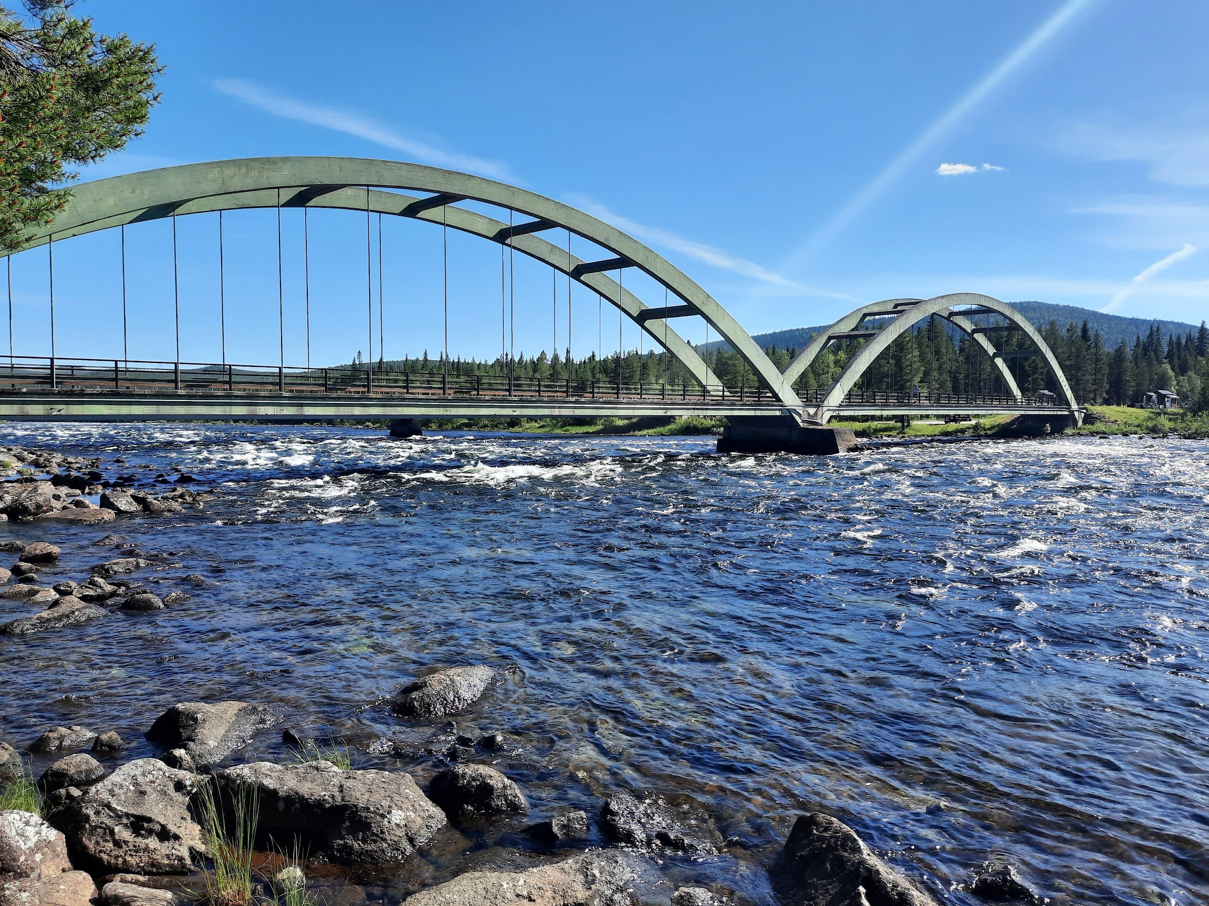 Fricamping Pite Älv (Moskosel) - Riverside Free Camp